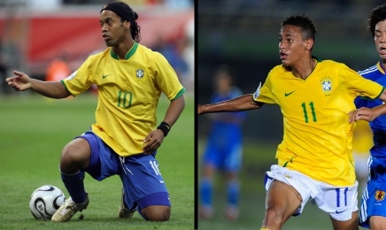 Ronaldinho e Neymar
